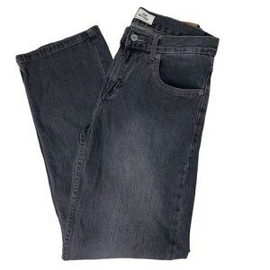 Levi’s 550 Relaxed Gray Washed Denim Jeans Size 29x29